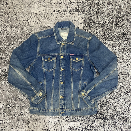 Lacivert Jeans Ceket