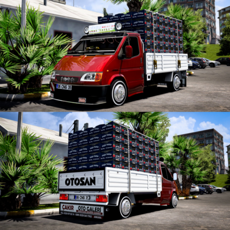 Ford Transit 190 P (ETS2 Oyununda Tek)