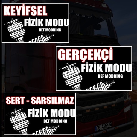 TÜM MODLAR İÇİN 3 FARKLI FİZİK MOD PAKETİ