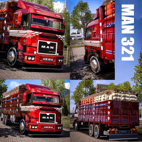 MAN 26.321 KAMYON MODU - KOCA KAFA MAN -