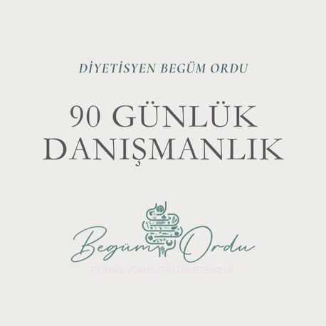 90 GÜNLÜK ONLINE BESLENME DANIŞMANLIĞI