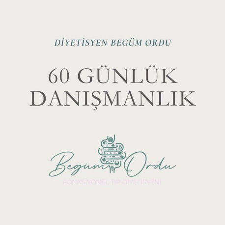 60 GÜNLÜK ONLINE BESLENME DANIŞMANLIĞI PAKETİ