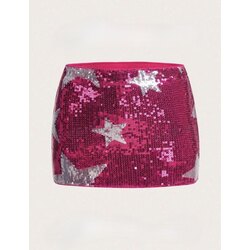 HOT PINK STAR SKIRT