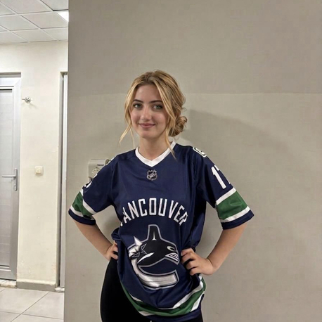 NHL Vancouver Canucks - #17 Robin Robin Scherbatsky Forma
