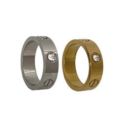 LOVE RING ( kalın taşlı model ) 