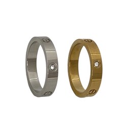 LOVE RING ( ince taşlı model ) 