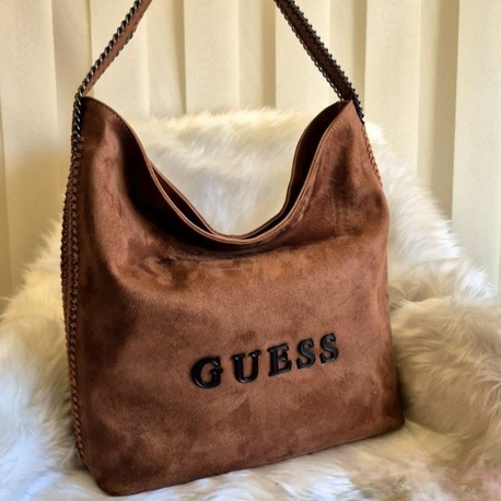 L06- Guess Süet Büyük Hobo