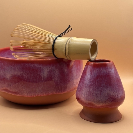 Hibiscus Matcha Set