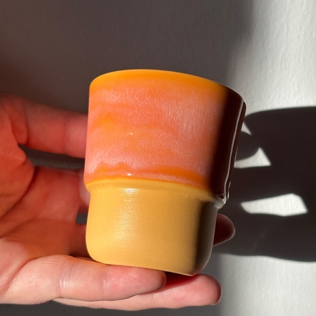 Peach Cream Short Cup