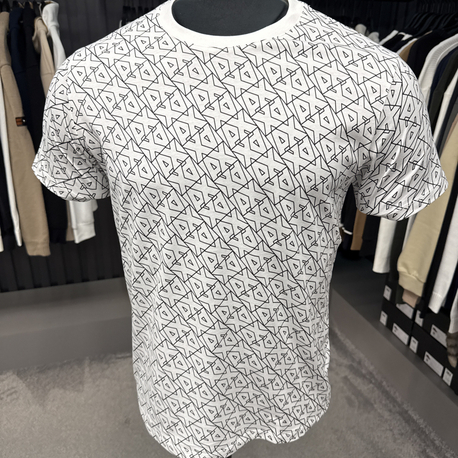 Armanı exchange dijital baskı T-shirt (26604-beyaz)