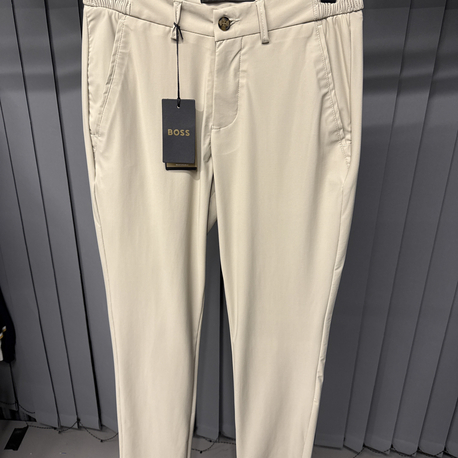 Boss Kırışmayan Kumaş Jogger Pantolon(1088-bej)