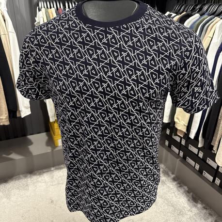 OUTLET ÜRÜNÜ Armanı exchange dijital baskı T-shirt (26604-lacivert)