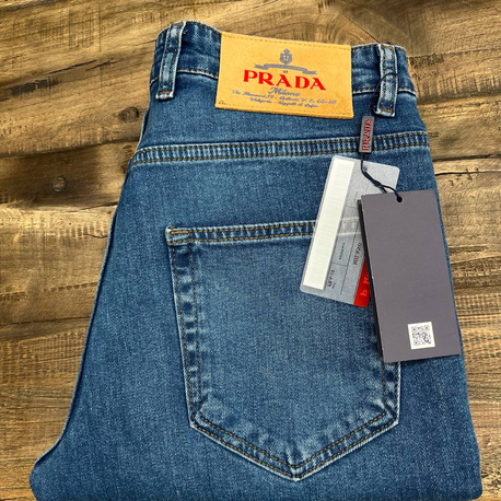 Prada Kot Pantolon (1143-Mavi)