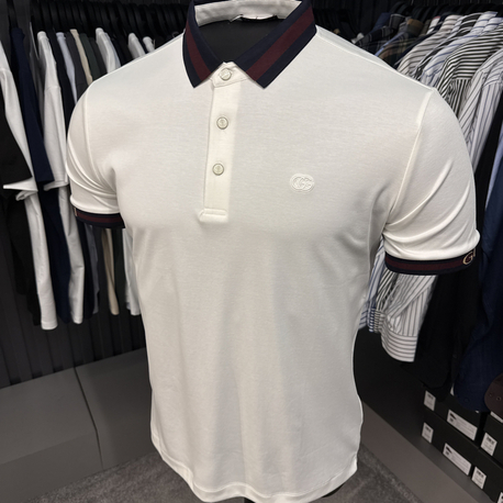 İthal Gucci Polo Yaka Kırışmayan Kumaş (0112-beyaz)