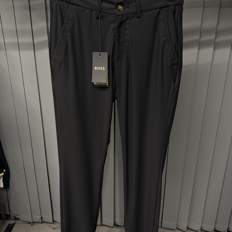 Boss Kırışmayan Kumaş Jogger Pantolon(1088-siyah)