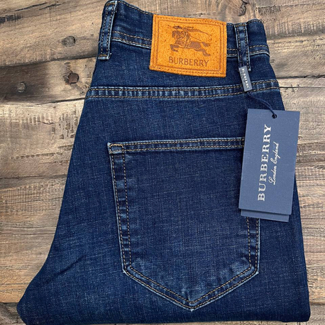 Burberry Kot Pantolon (1302-Koyu Mavi)