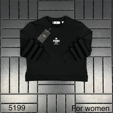 KADIN FENDİ Sweat (Siyah)-5199-