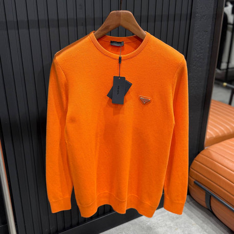 Outlet ürünü İthal Prada Triko (9429-Turuncu)