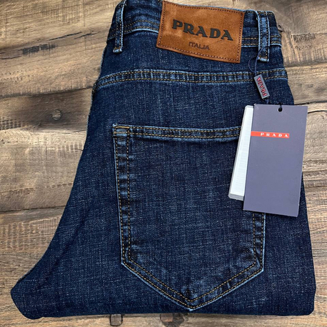 Prada Kot Pantolon (1331-Koyu Mavi)