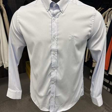  Etro Poplin  Gömlek (2130-Buz Mavisi)