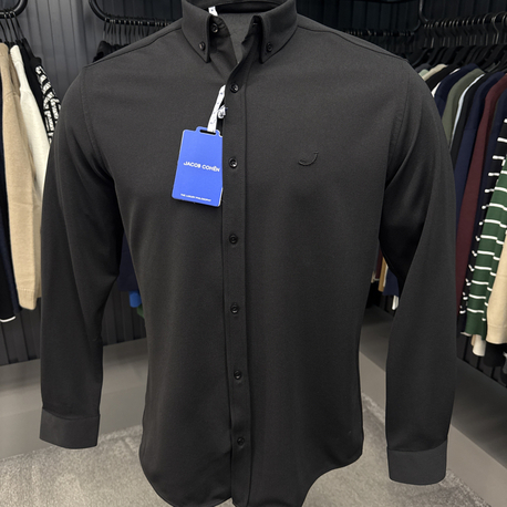 Outlet ürünü Jacob Cohen Kırışmayan Gömlek (9502-Siyah)