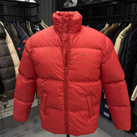 OUTLET T.H Şişme Dolgulu Mont (38027-Kırmızı)