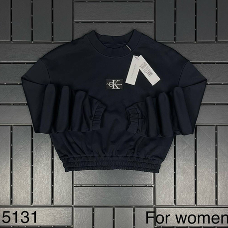 KADIN Crop Sweat (lacivert)-5131-