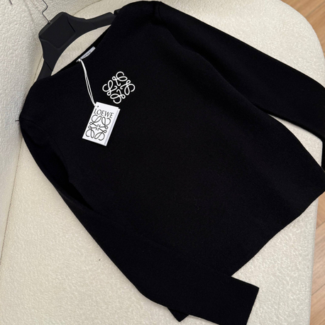 KADIN LOEWE Kayık Yaka (Siyah)