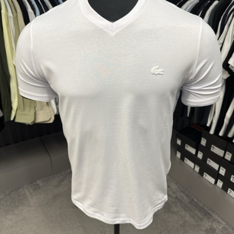 V Yaka T-shirt (2001 -Beyaz)