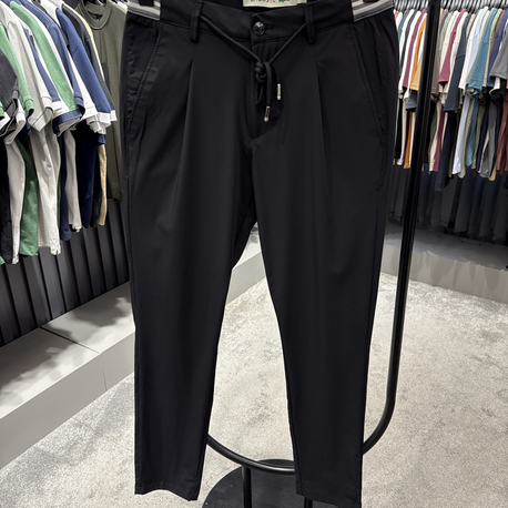 Premium Kırışmayan Kumaş Jogger Pantolon(1090-Siyah)