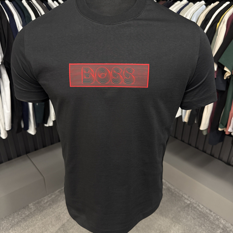 Boss T-shirt (8027-Siyah)