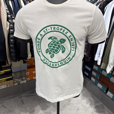 VILEBREQUIN Kaplumbağa Baskılı T-shirt