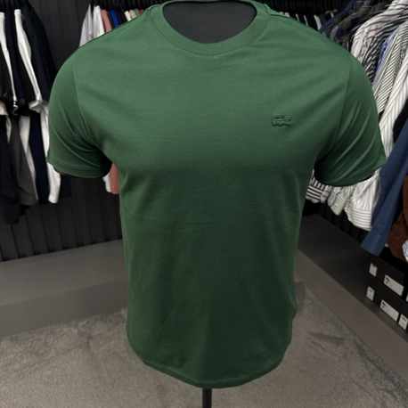 Omuz Detaylı T-shirt (26116-Yeşil)