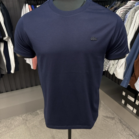 Omuz Detaylı T-shirt (26116-Lacivert)