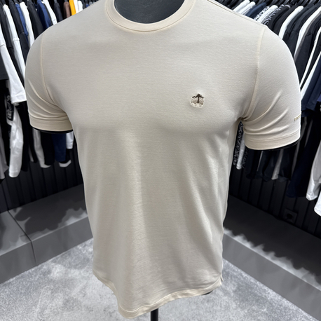 Premium Brooks Brothres T-shirt (2245-Ekru)