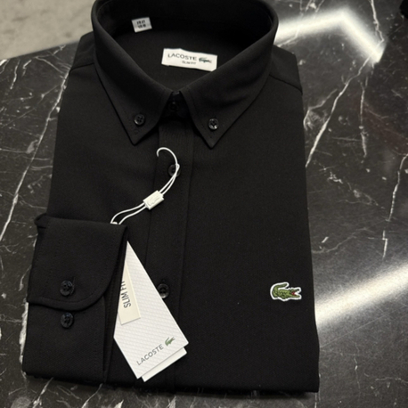 Outlet ürünü Kırışmayan Gömlek REGULAR KESİM (Siyah- 421)