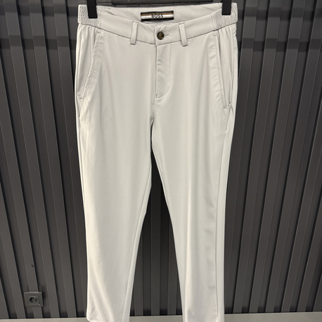 Boss  Kırışmayan Kumaş Jogger Pantolon(1088-Gri)