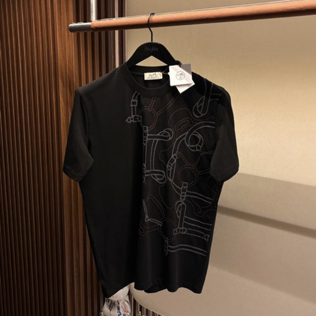 İthal Hermes T-shirt (Siyah) 5453