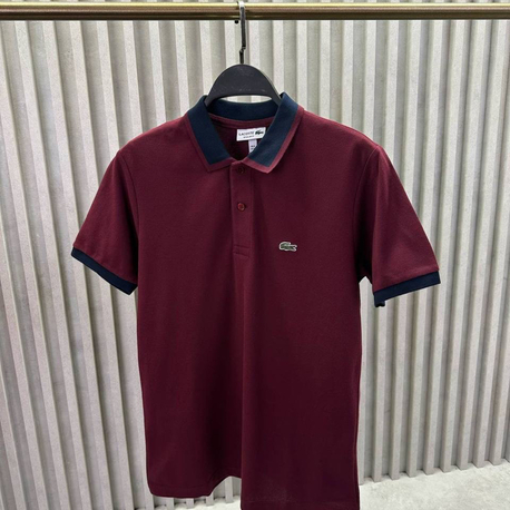 Detaylı Polo Yaka (10019-Bordo)