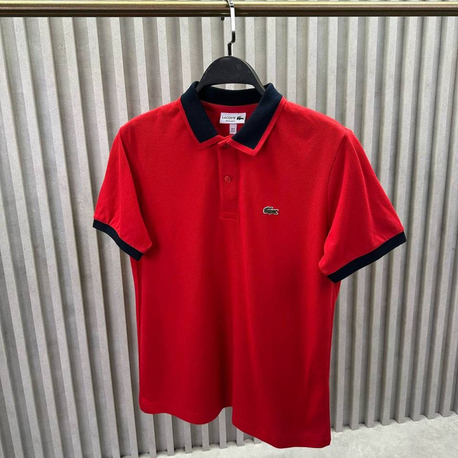 Detaylı Polo Yaka (10019-Kırmızı)
