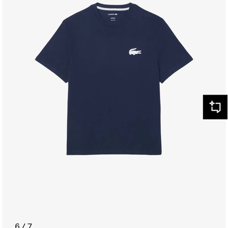 Premium Kırışmayan Kumaş T-shirt (26128- Lacivert )