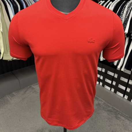 V Yaka T-shirt (2001 -Kırmızı)