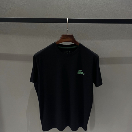 Premium Kırışmayan Kumaş T-shirt (26128- Siyah )
