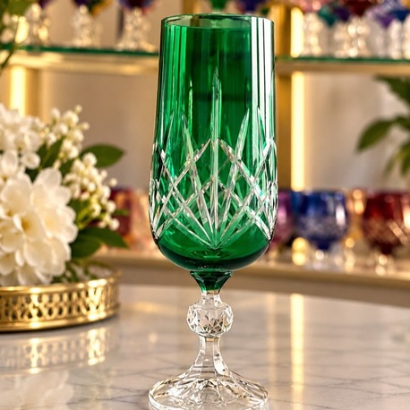 180 ML STERNA KAHVEYANI KADEH V DEKOR YEŞİL