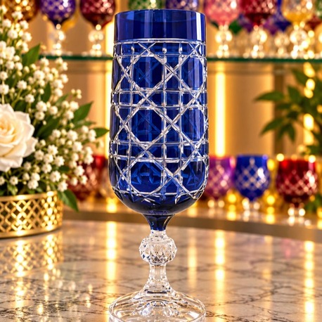 180 ML STERNA KAHVEYANI KADEH YENİ HASIR LACİVERT