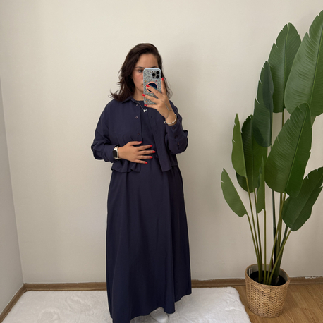 Premimum Midnight Cool Elbise✨