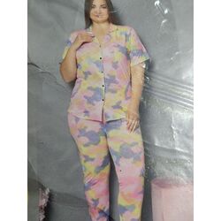 TME MODA KISA KOLLU PİJAMA TAKIMI 