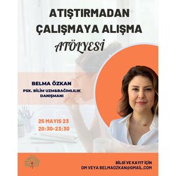 1-1 Atıştırmadan Yaşamaya Alışma Atölyesi