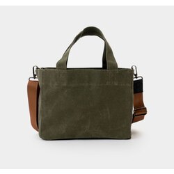 Haki Small Tote Bag