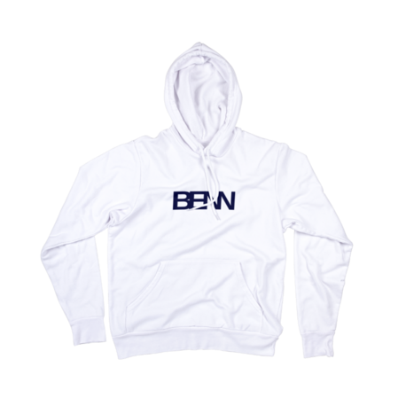 BENN * WHITE HOODIE
